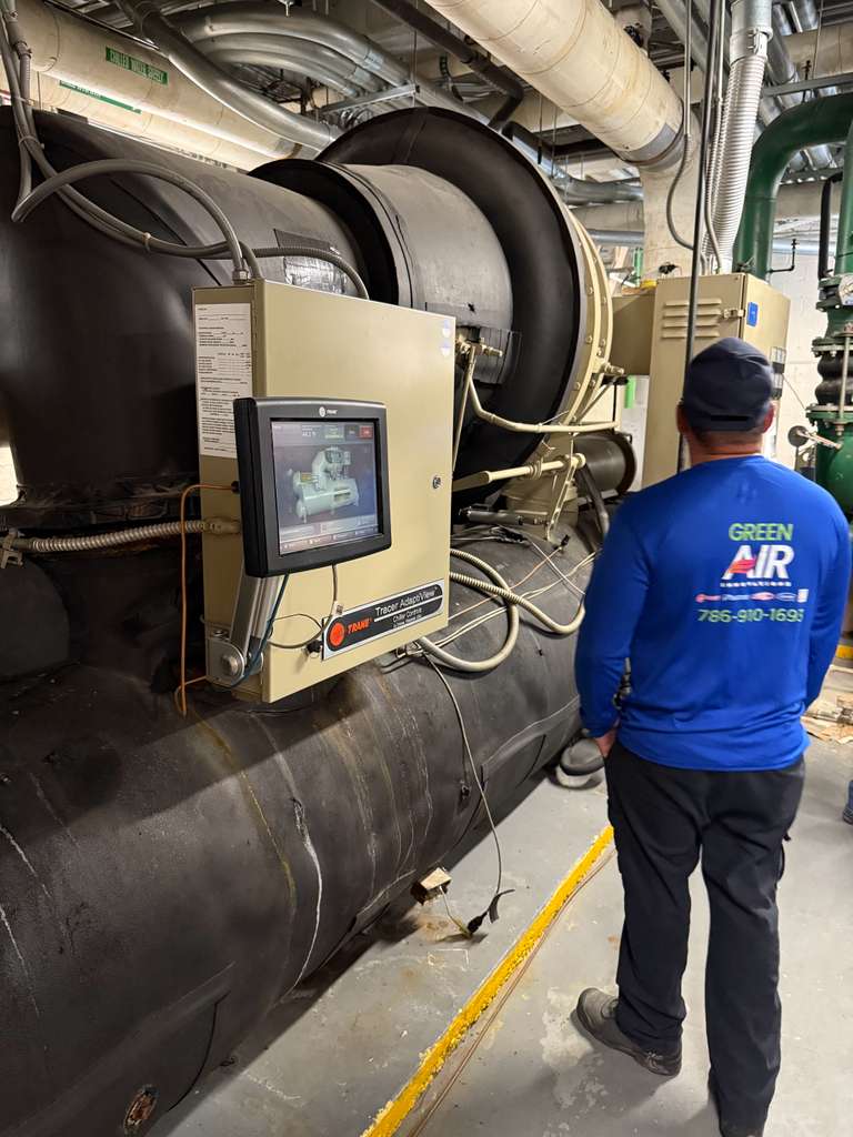 Trane Tracer chiller diagnostic — Doral, FL