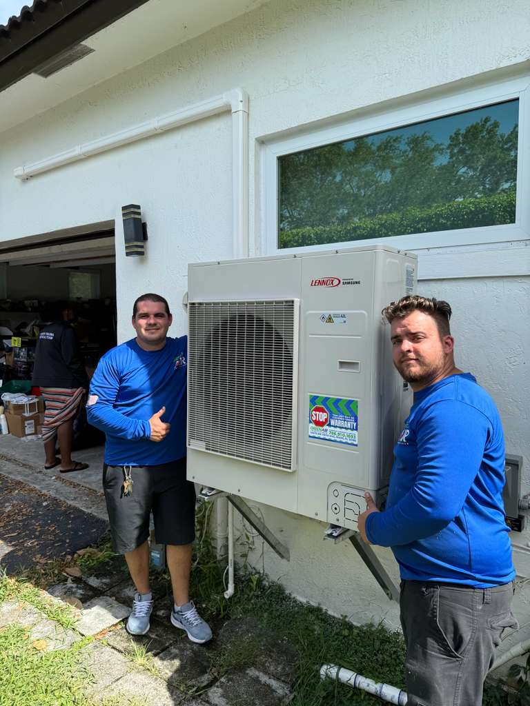 Lennox high-efficiency install — Pinecrest, FL