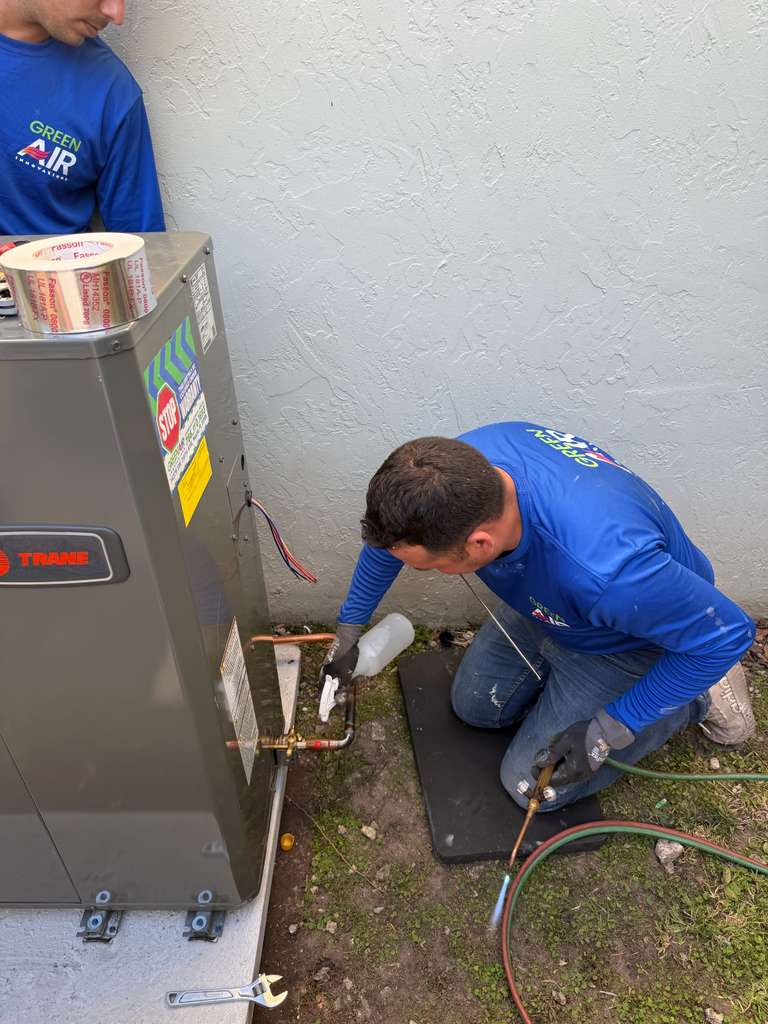 Refrigerant line brazing — Coconut Grove, FL