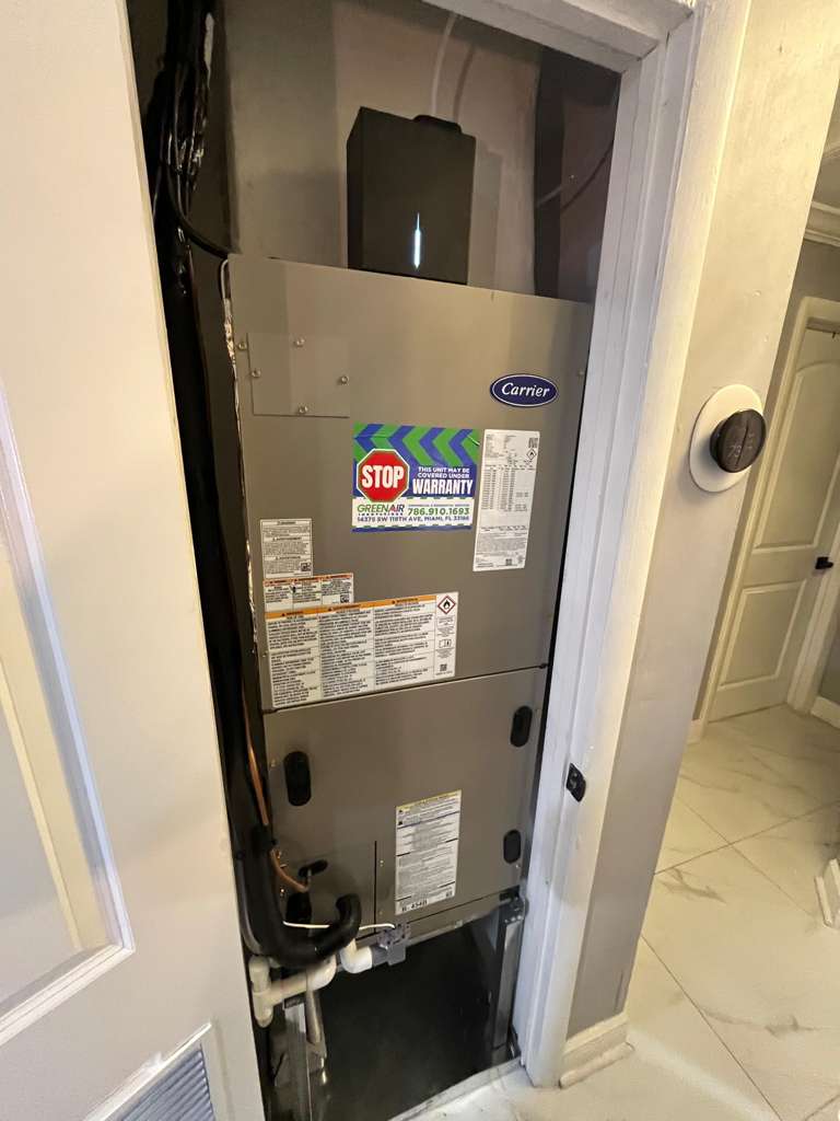 Carrier air handler set — Westchester, FL